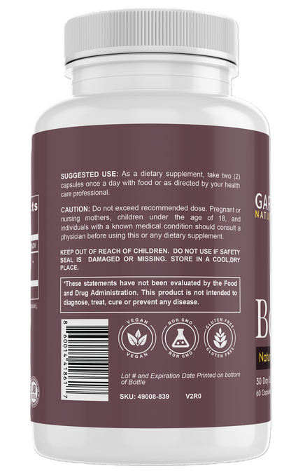 Beetroot Capsules | Natural Circulation & Energy Support Supplement