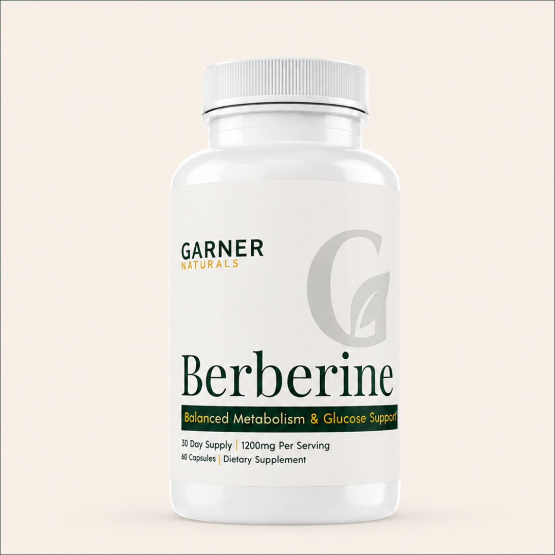 Berberine HCL Capsules | Blood Sugar & Metabolism Support Supplement