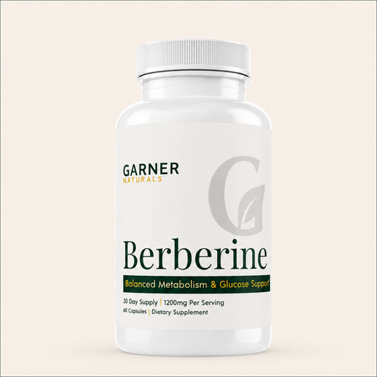 Berberine HCL Capsules | Blood Sugar & Metabolism Support Supplement